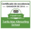 Certificado de Excelencia de TripAdvisor 2014